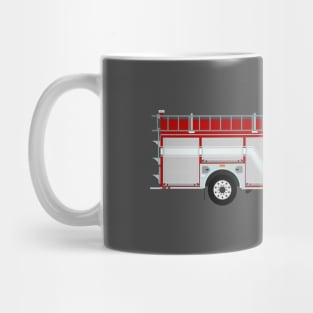 Red Fire Engine Mug